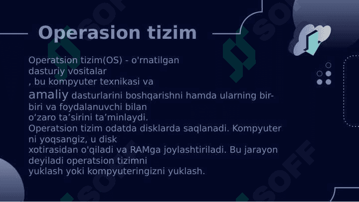 Windows OTda imtiyozlar turlari, fayl va kataloglar uchun foydalanishni boshqarish tartibi. 2