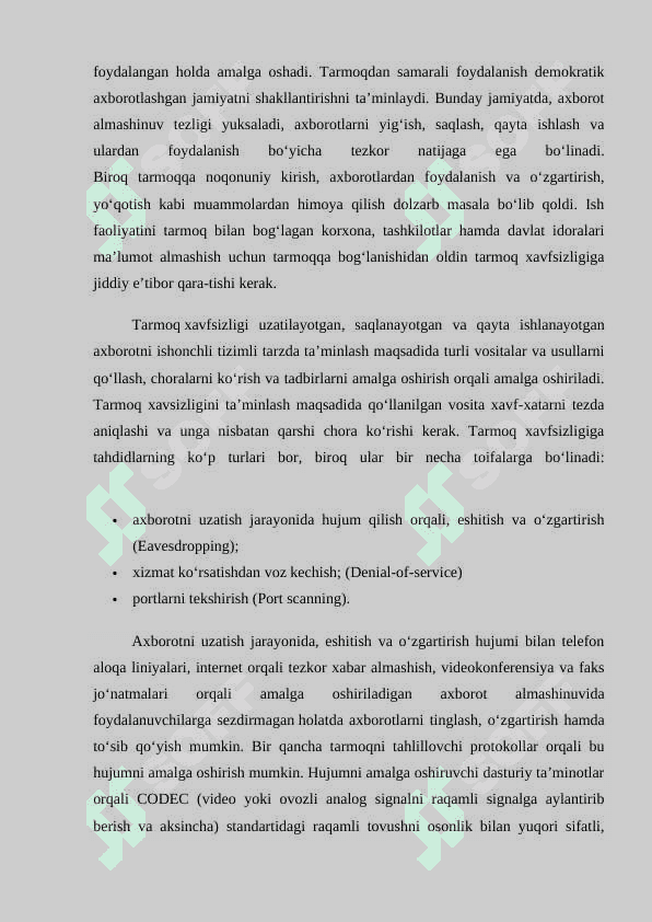 Tarmoq qurishda uchraydigan asosiy muammolar 7