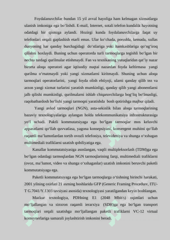 Keyingi avlodning konvergent tarmoqlarida marshrutlash tamoyillari 3
