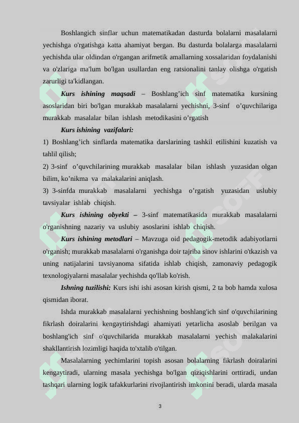 Boshlang'ich sinflarda murakkab masalalarni o‘rganish metodikasi 3