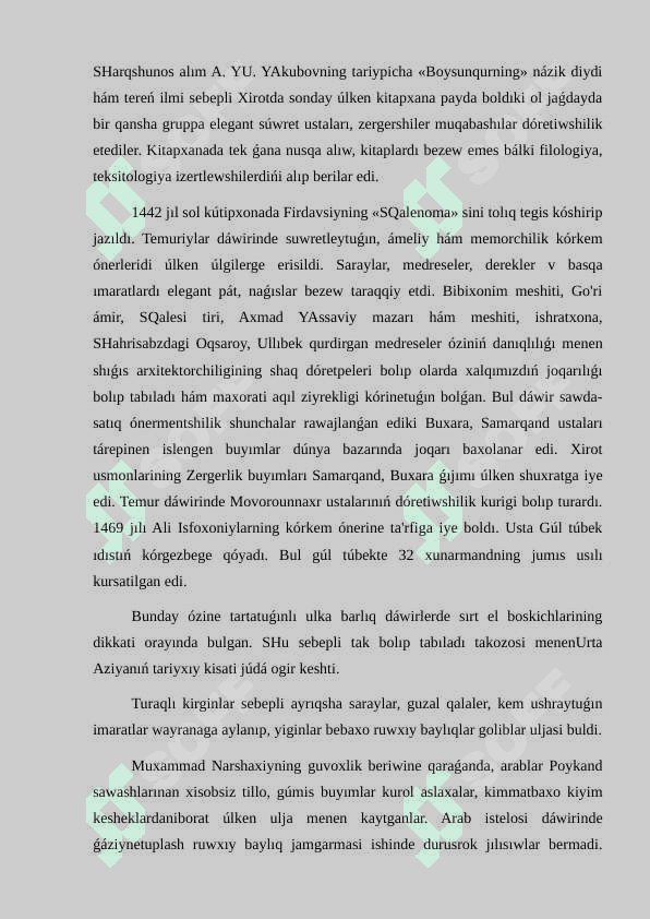 Orta Aziyada muzeylerdiń qáliplesiwi 3
