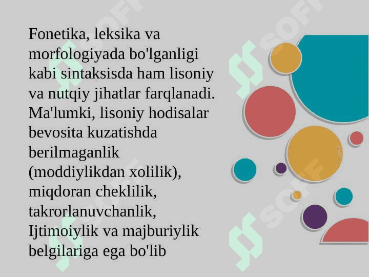 Qolip va hosila munosabati 2