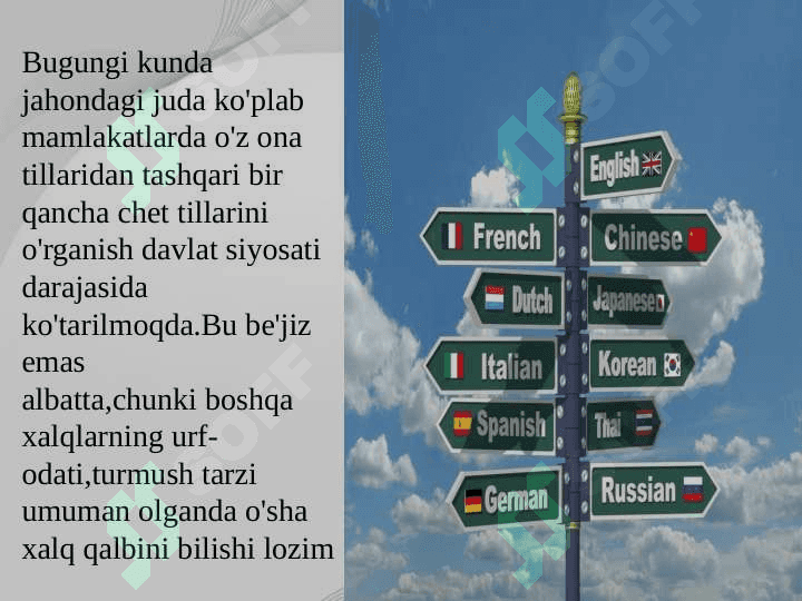 Xorijiy tillarga qiziqishning asosiy sabablari 4