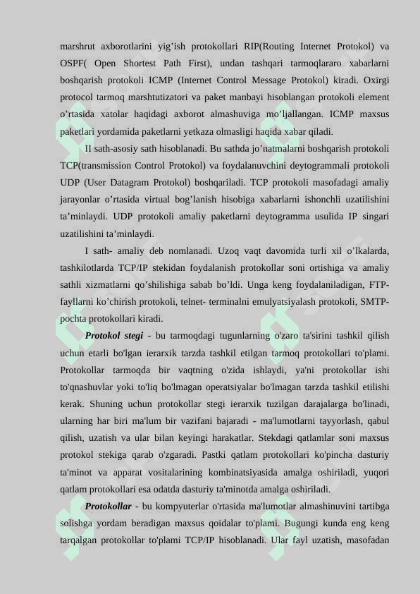 TC/PIP PROTOKOLLAR STEKI 8