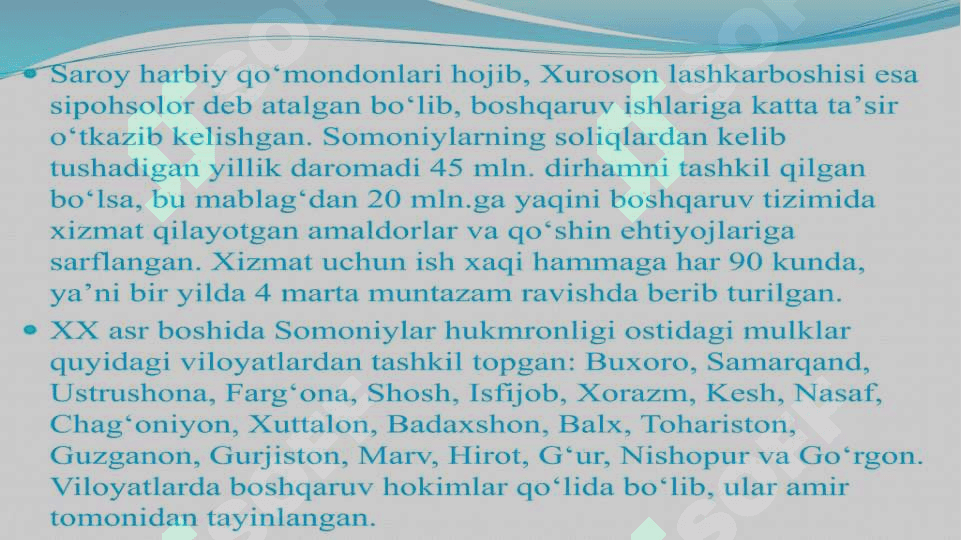 Somoniylar davlarti 4