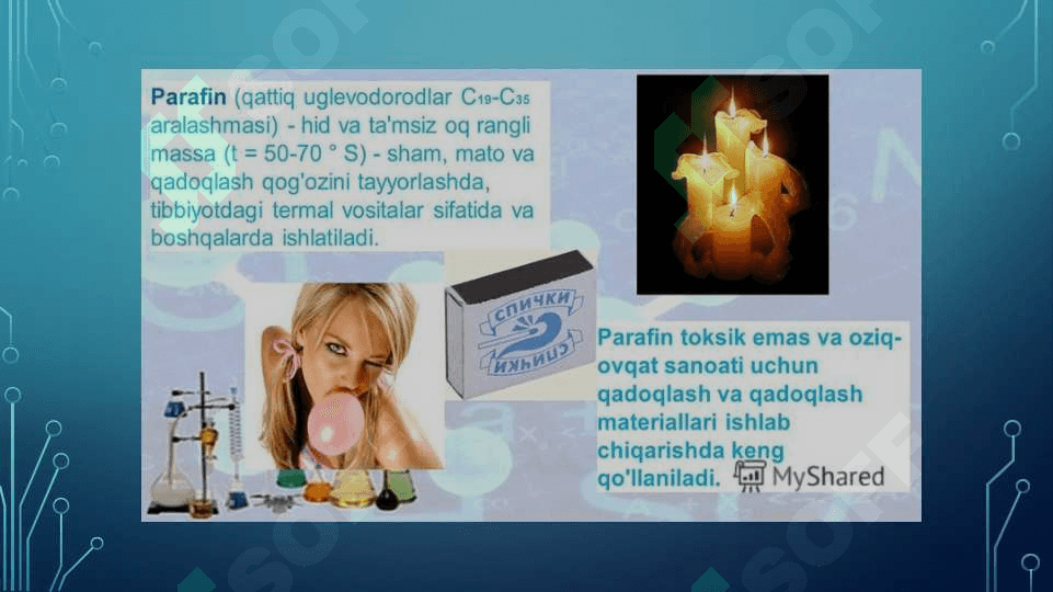 Neft  tarkibidagi parafinlarni (C-C8) aromatlash reaksiyalari 3