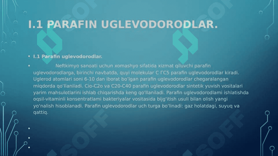 Neft  tarkibidagi parafinlarni (C-C8) aromatlash reaksiyalari 4