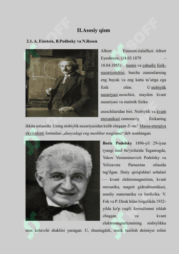 Einstein-Podlosky-Rosen paradoksi 2 4