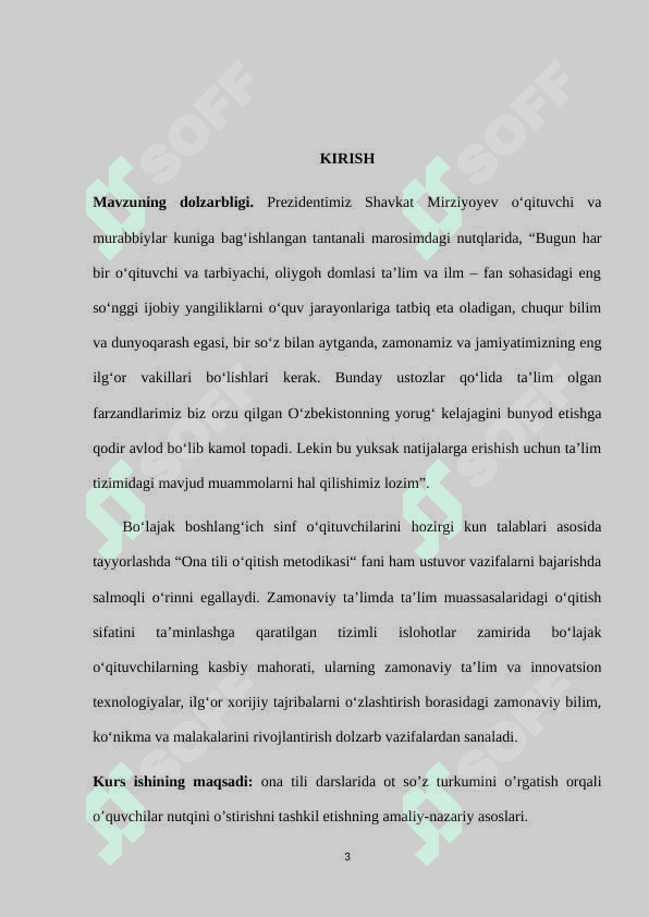 OT SO’Z TURKUMINI O’RGANISH JARAYONIDA O’QUVCHILAR NUTQINI O’STIRISH 3