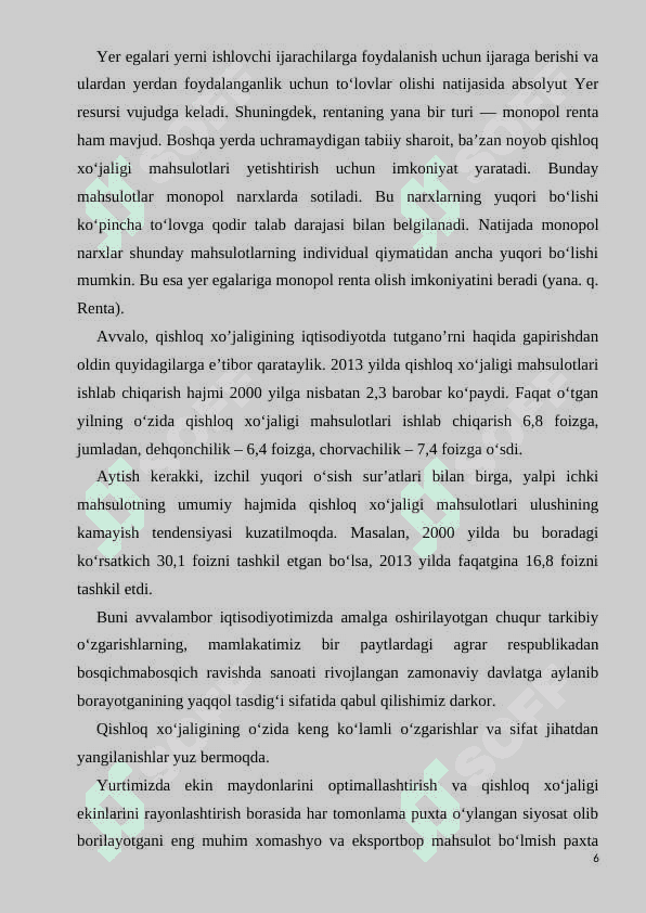Yer rentasi va uning turlari 6