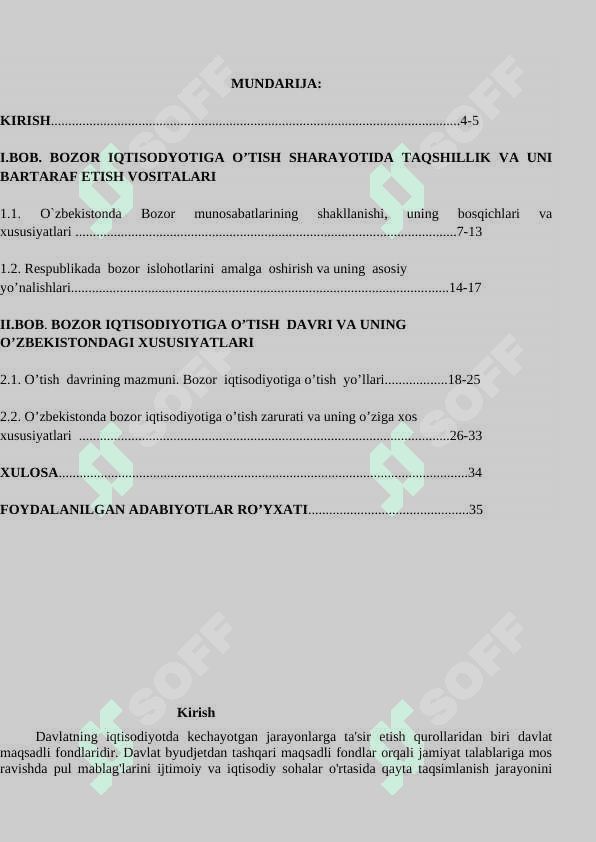 Bozor iqtisodyotiga o’tish sharayotida taqchillik va uni bartaraf etish vositalari 2