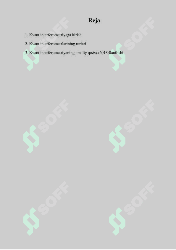 KVANT INTERFEROMETRLARI 4 2
