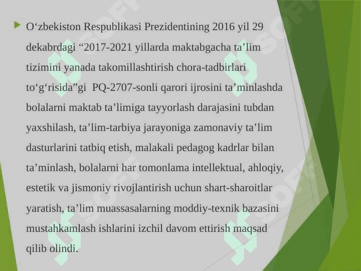 Bolalar jismoniy tarbiya nazariyasi va texnologiyalari fanining umumiy masalalari 2