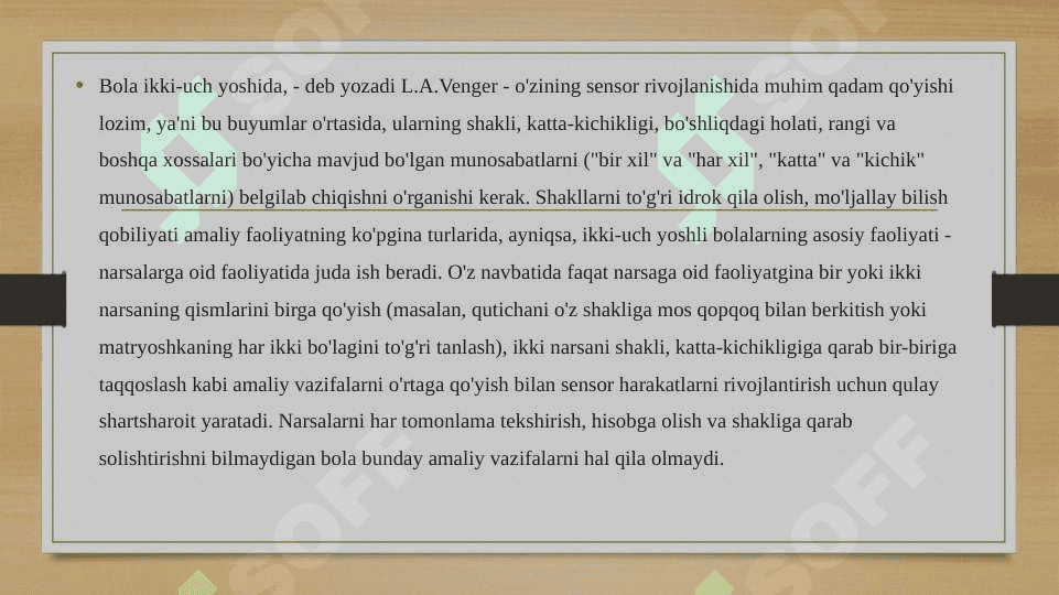 3-4 yoshli bolalarda predmetlar to’plami haqidagi tasavvurlarni shakllantirish 3
