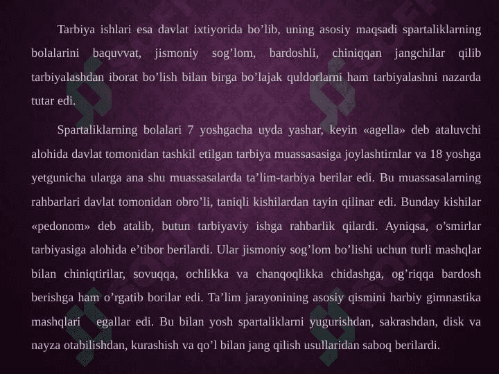 Jahon pedagogika fani rivojlanish tarixi bayoni. Yan amos Komenskiyning pedagogic sistemasi 5