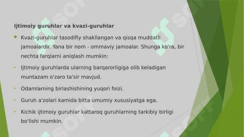 Ijtimoiy guruhlar turlari va tushunchasi 5