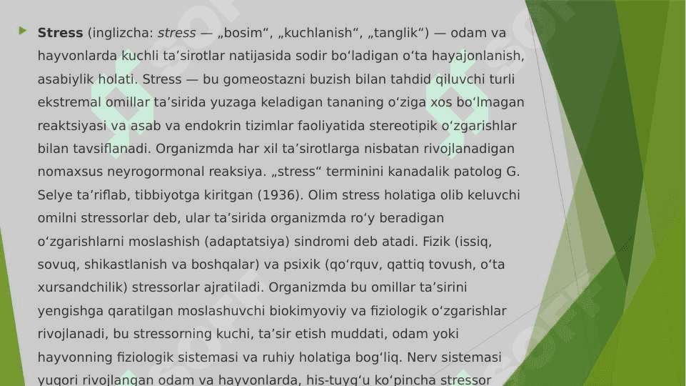 STRESS MENEJMENTI 2