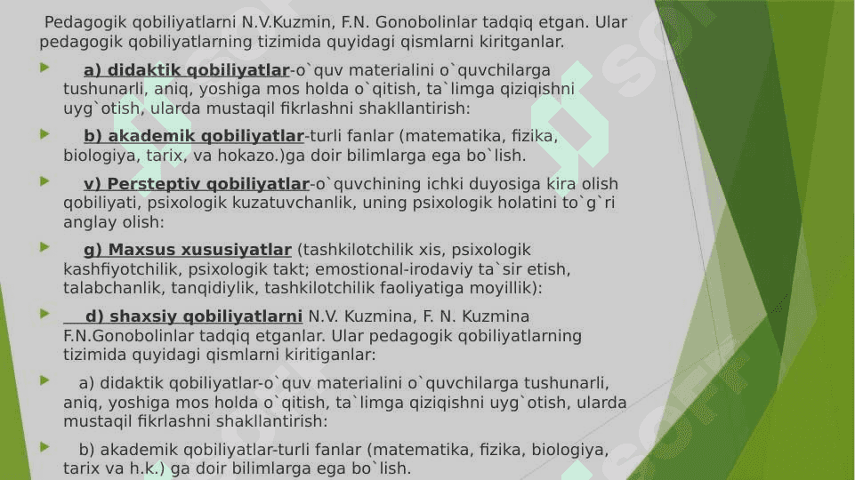 Qobiliyat haqida tushuncha 8