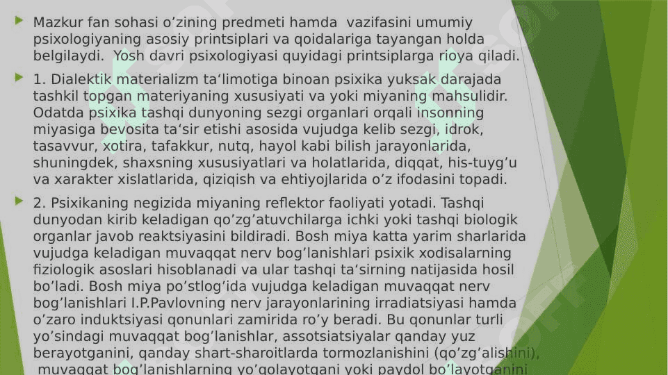 Yosh psixologiyasi faning ilmiy tadqiqot metodlari 2