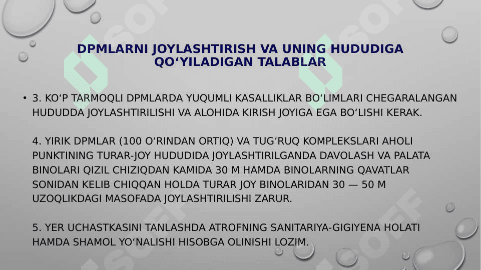 loyiha materiallari boyicha davolash profilaktika muassasalarini baholash 5