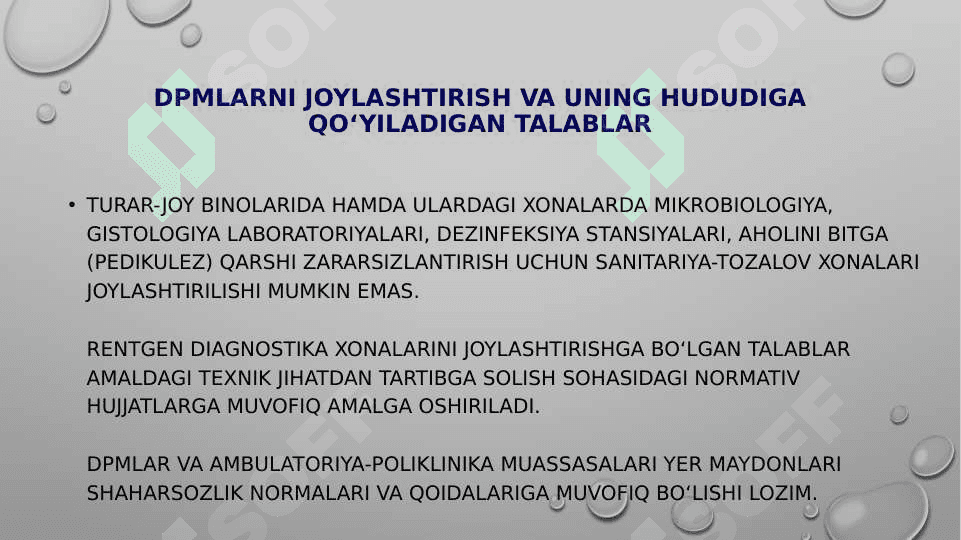 loyiha materiallari boyicha davolash profilaktika muassasalarini baholash 7