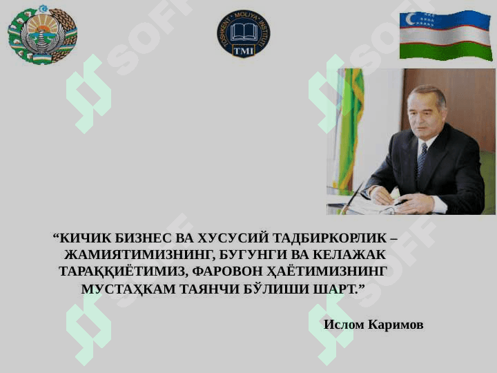 TIJORAT BANKLARI TOMONIDAN KICHIK BIZNES VA TADBIRKORLIK SUBYEKTLARINI KREDITLASH 2