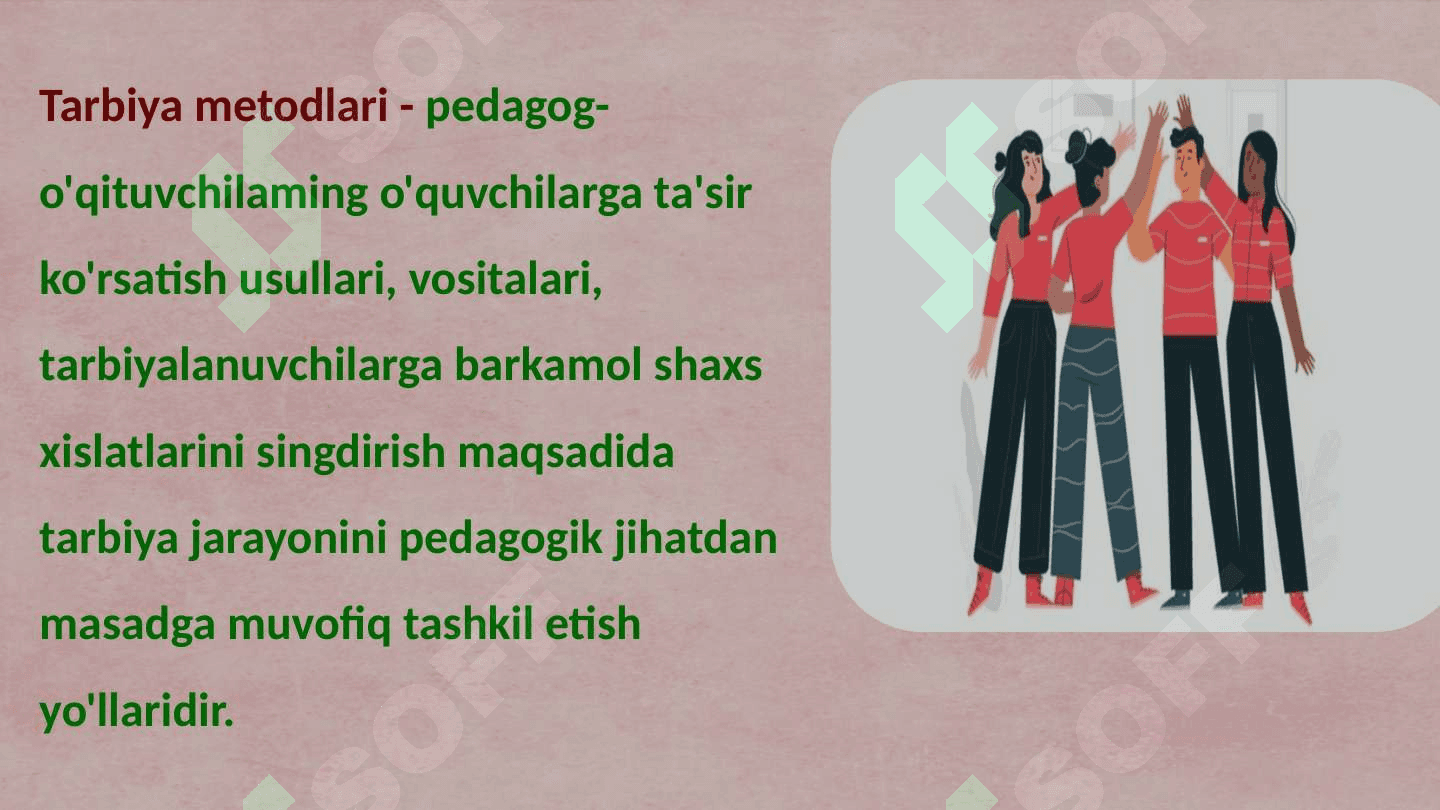 Tarbiyaning umumiy metodlari 2