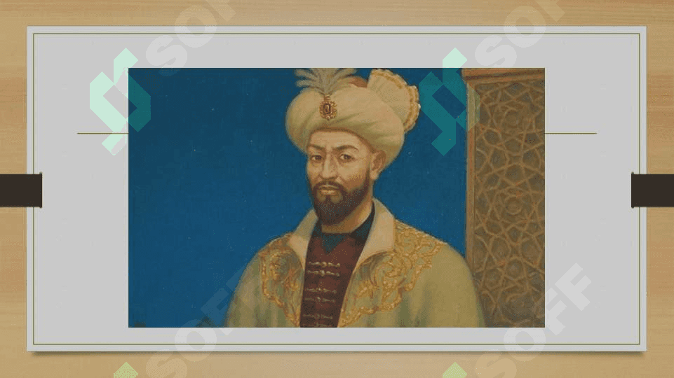 Muxammad ibn Muso - al Xorazmiy, Umar Xayyom, Nasriddin Tusiy, Jamshid Giyosiddin al - Koshiy, Ulug`bek asarlarida arifmetikaning rivojlanishi haqidagi dastlabki ma`lumotlar. 8