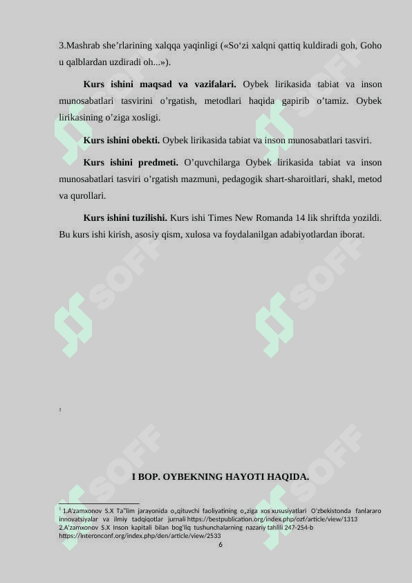 #kurs ishi 6