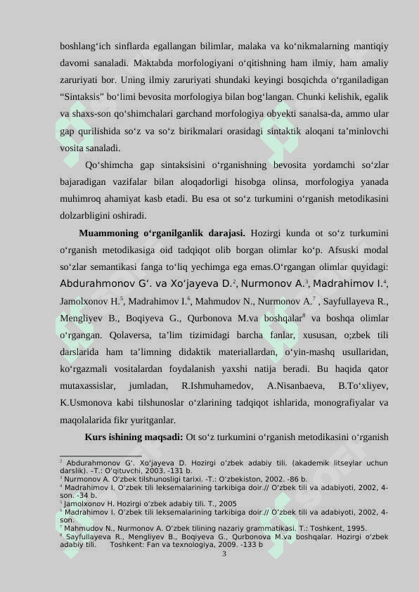 Ot so‘z turkumini o‘rganish metodik 3