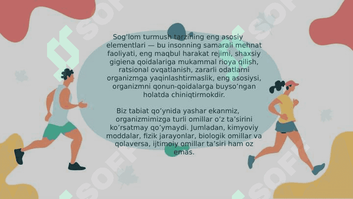 Organizmni chiniqtirish usullari 5