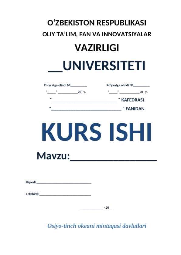 Osiyo-tinch okeani mintaqasi davlatlari