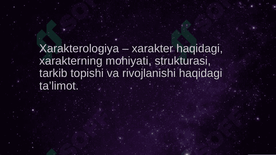 Xarakter 4
