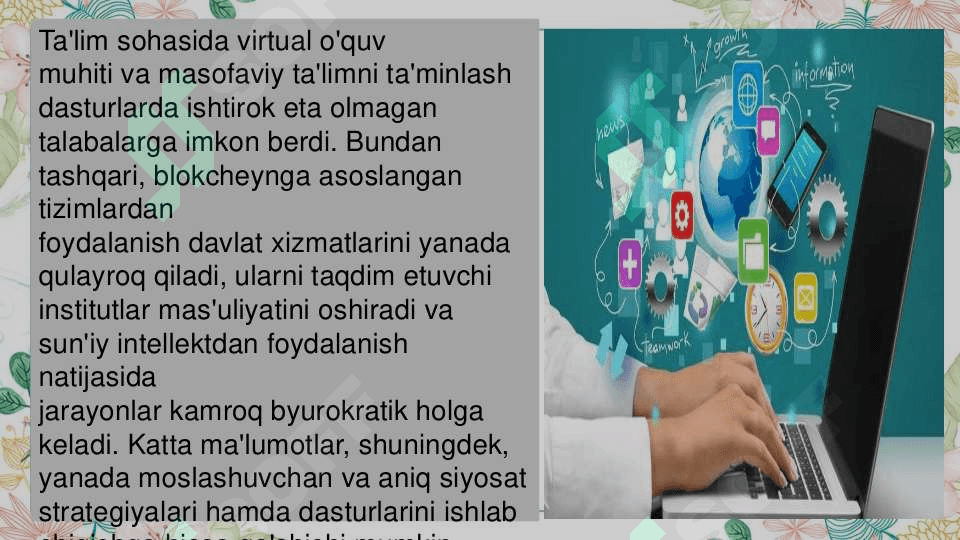 Pedagogik faoliyatda raqamli texnologiyalardan  foydalanish 4