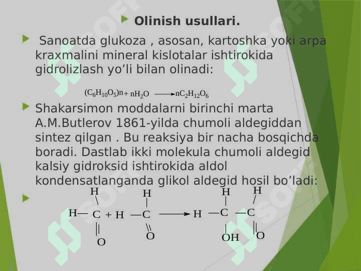 Uglevodlar. Monosaxarid va disaxaridlar 7