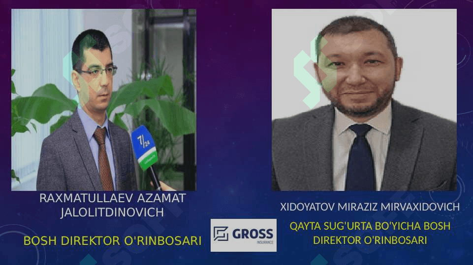 GROSS SUG’URTA KOMPANIYASI 5