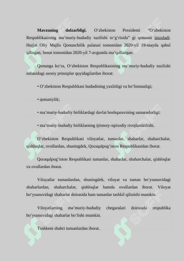 O’zbekistonning ma’muriy-siyosiy tuzilishi 3