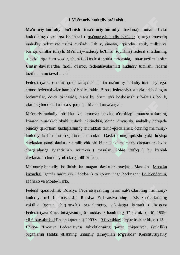 O’zbekistonning ma’muriy-siyosiy tuzilishi 7