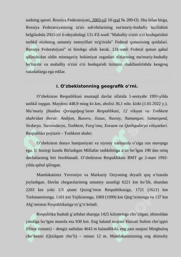 O’zbekistonning ma’muriy-siyosiy tuzilishi 8