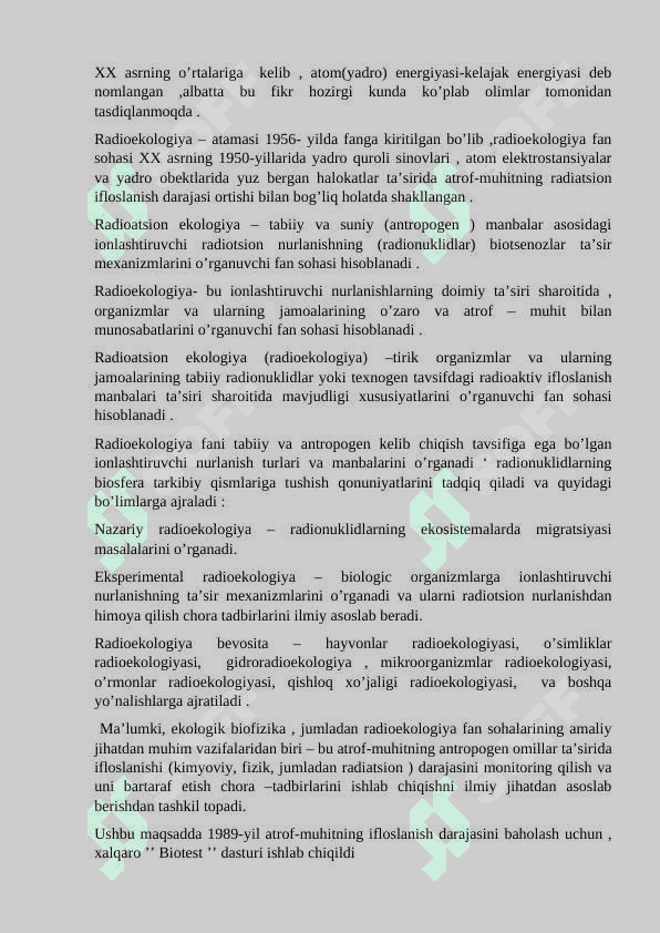 Radiatsion ekologiya 4