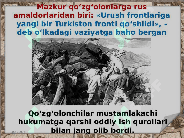 Turkistonda 1916-yilgi voqealarning oqibatlari va ahamiyati 4