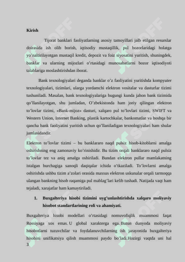 Buxgalteriya hisobi xalqaro standartlarining modellari va ularning amaliyotda qo’llanilishi 3