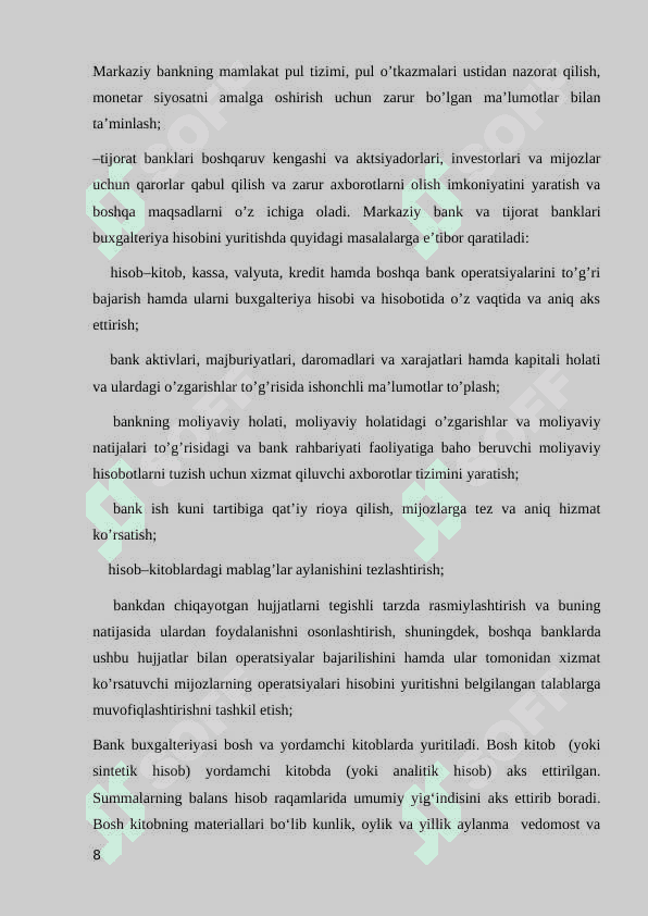 Buxgalteriya hisobi xalqaro standartlarining modellari va ularning amaliyotda qo’llanilishi 8