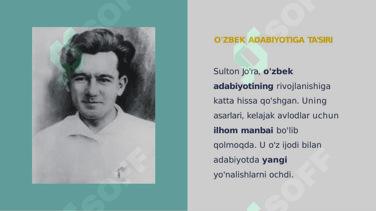 Sulton Jo'ra va Hakim Nazir hayoti va ijodi 8