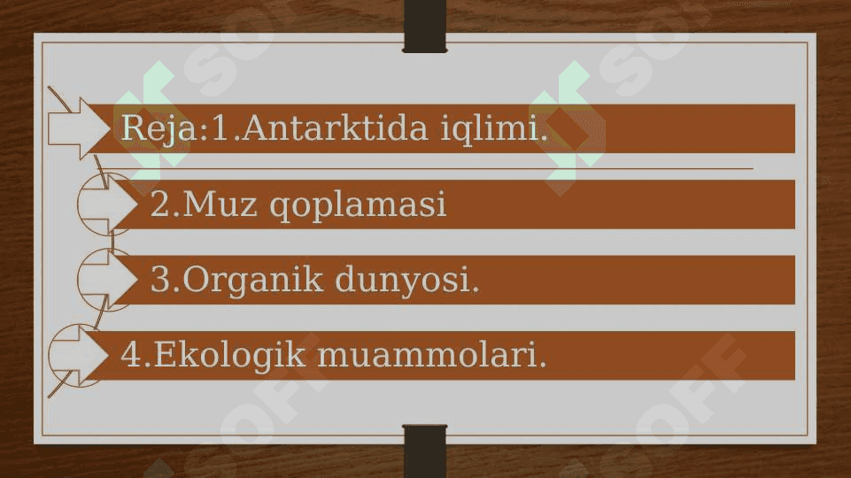 ANTARKTIDANING IQLIMI VA ORGANIK DUNYOSI 2