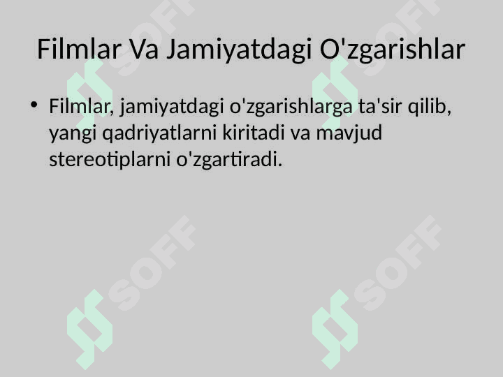 Filmlar va ommaviy madaniyat 5