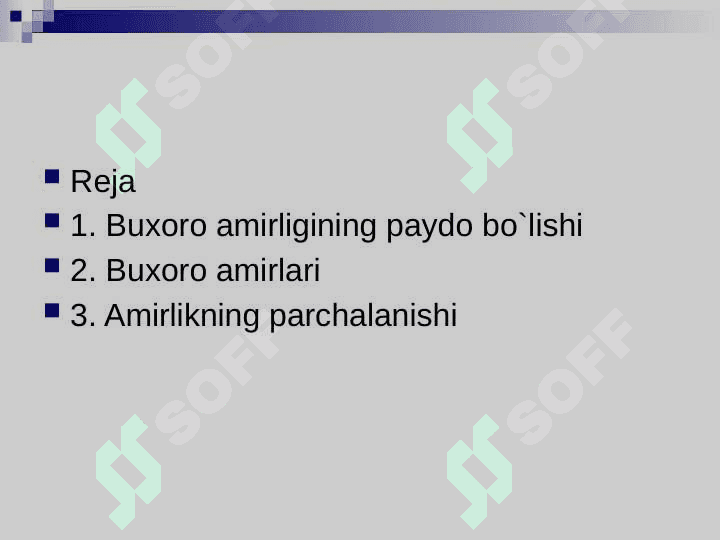 Buxoro amirligi 2