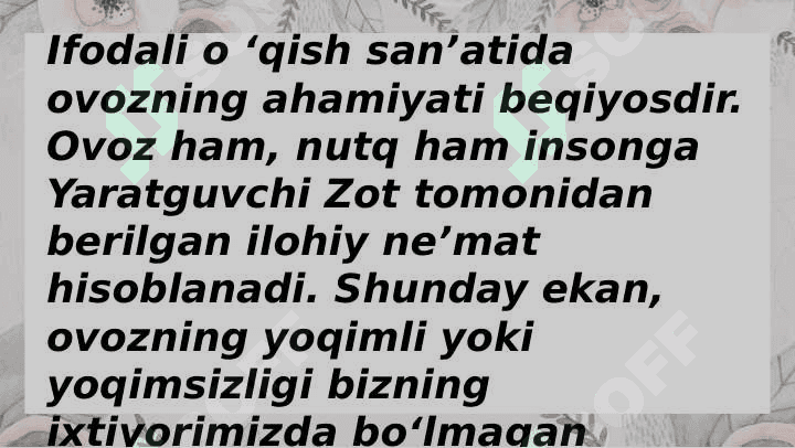 Intonatsiya temp va ritm ifodali oʻqishning asosiy vositalari 5