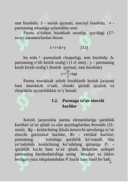 Parmalash 8