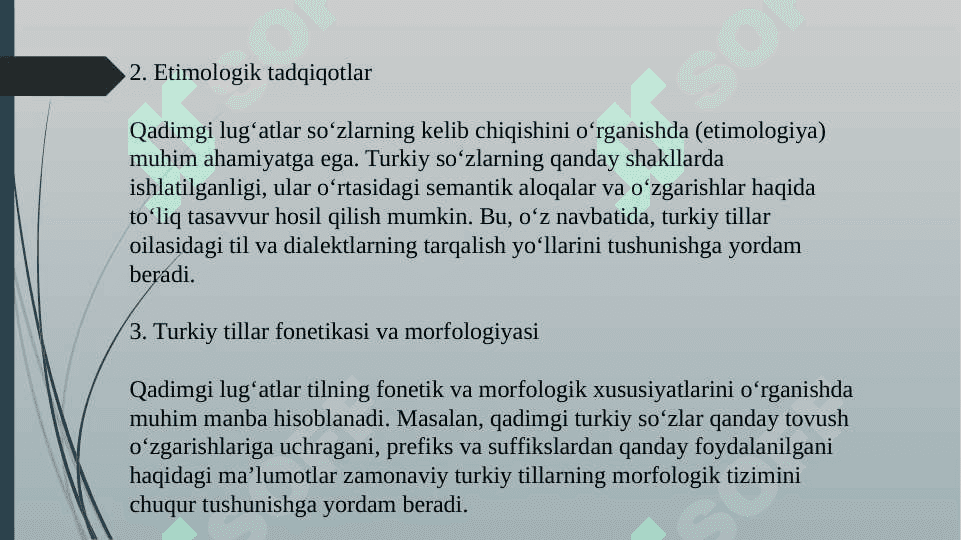 Lugʻat ustida ishlash 3